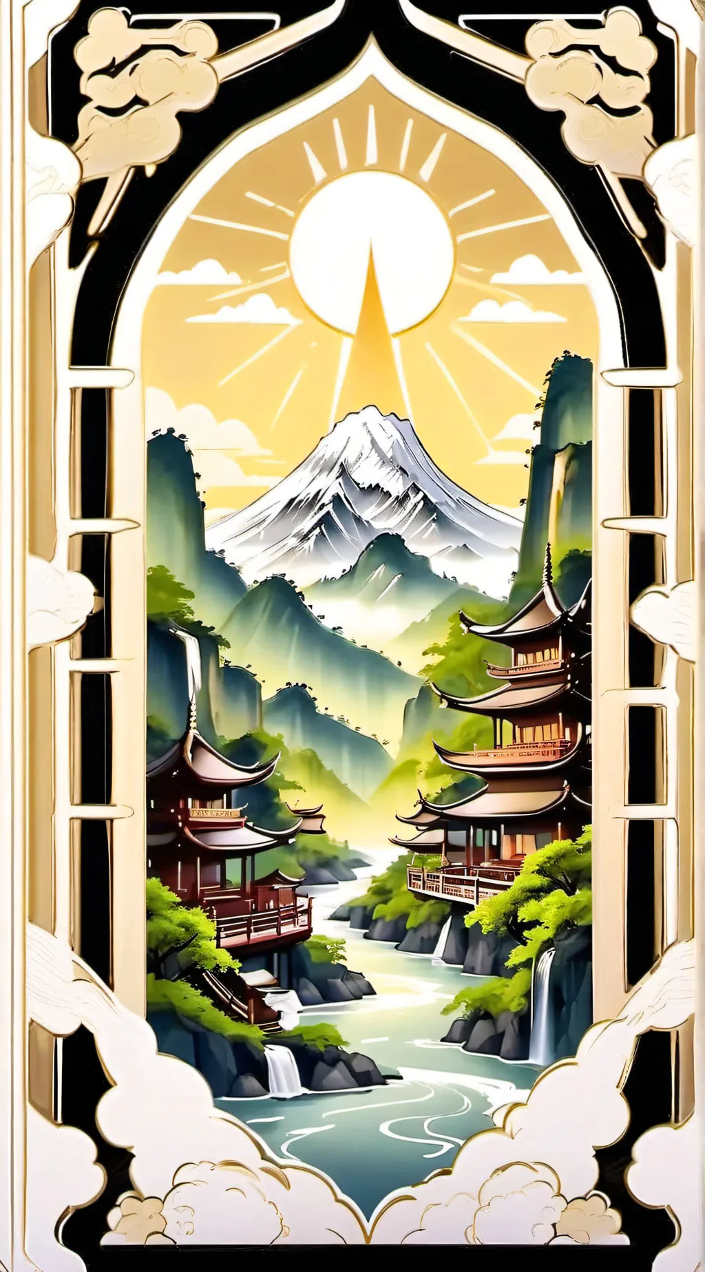 ai character: Asia background