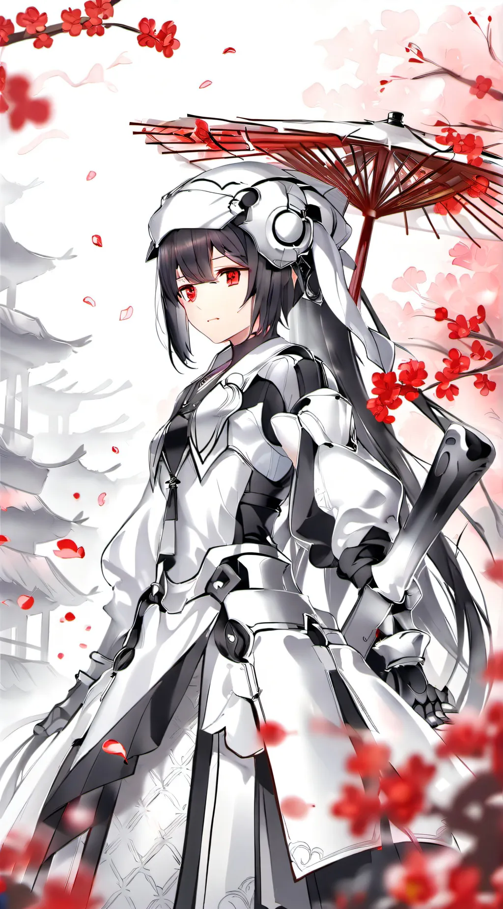 ai character: Maya the robot background