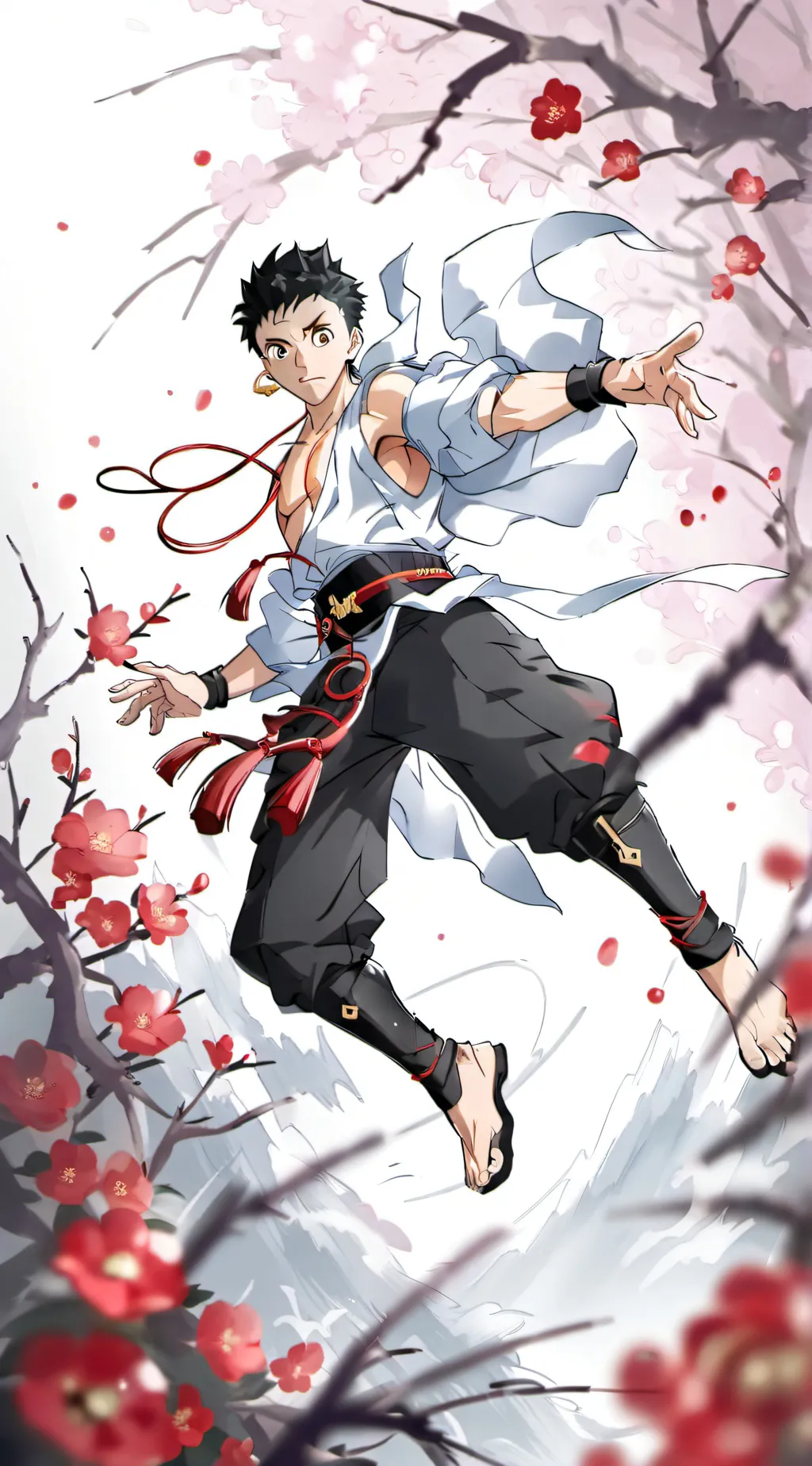 ai character: gon  background