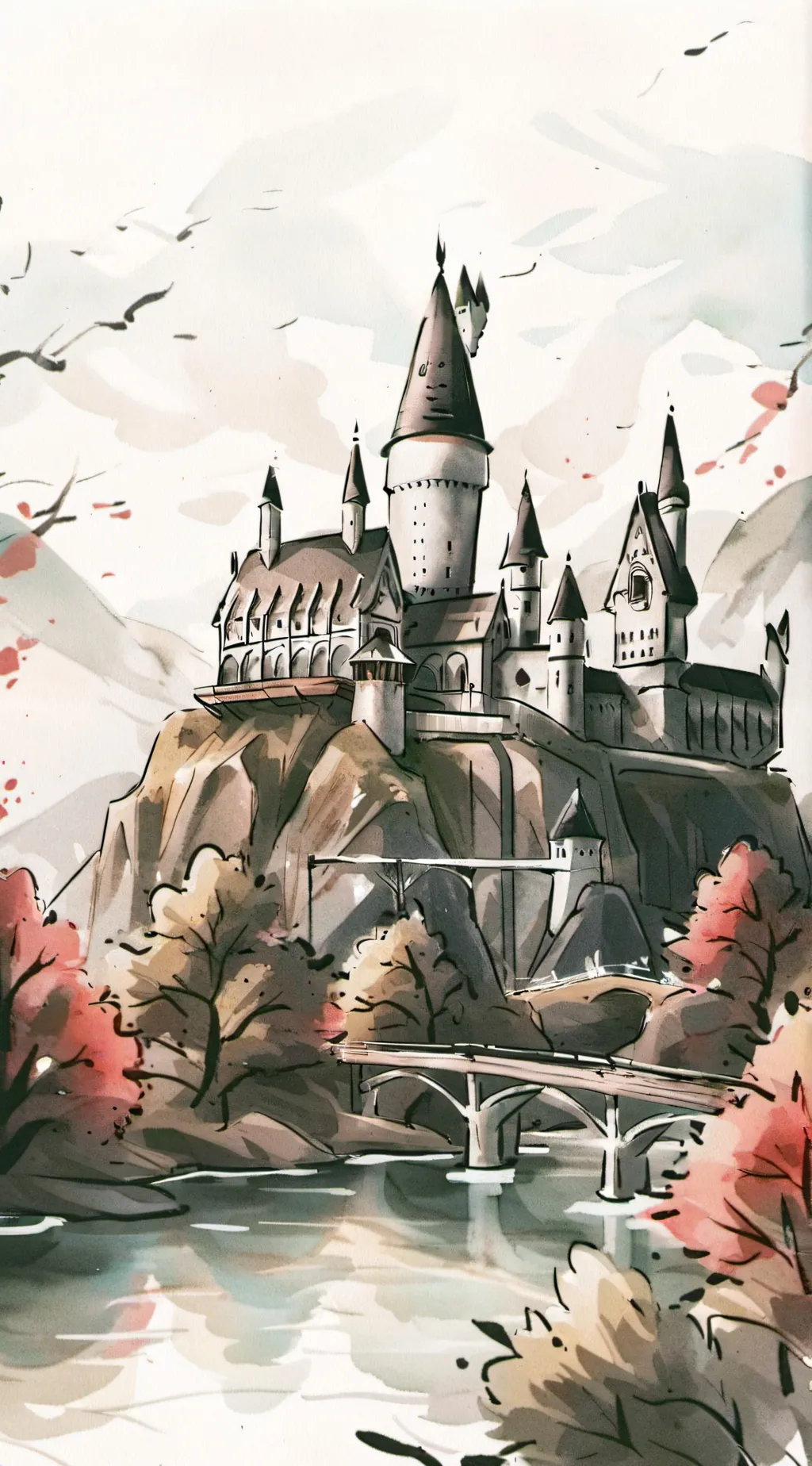 ai character: hogwarts wow hehe background