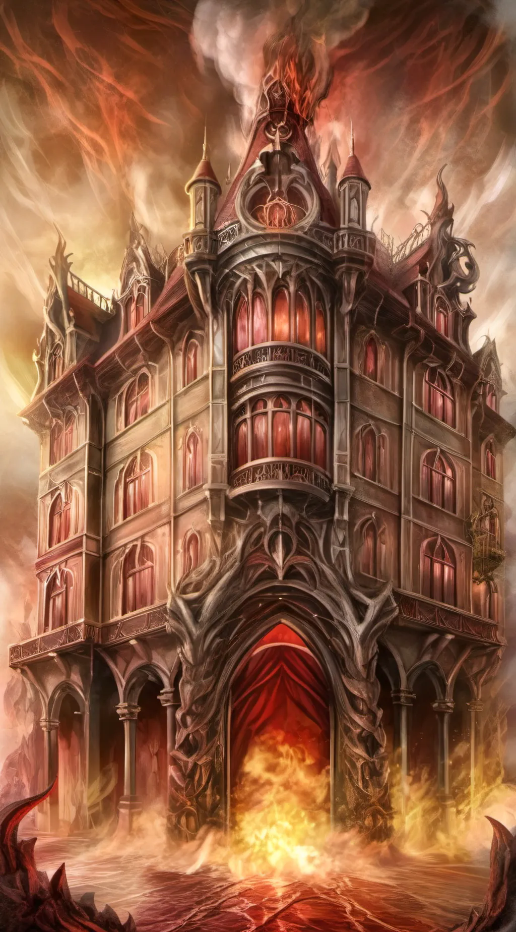 ai character: Hazbin Hotel background