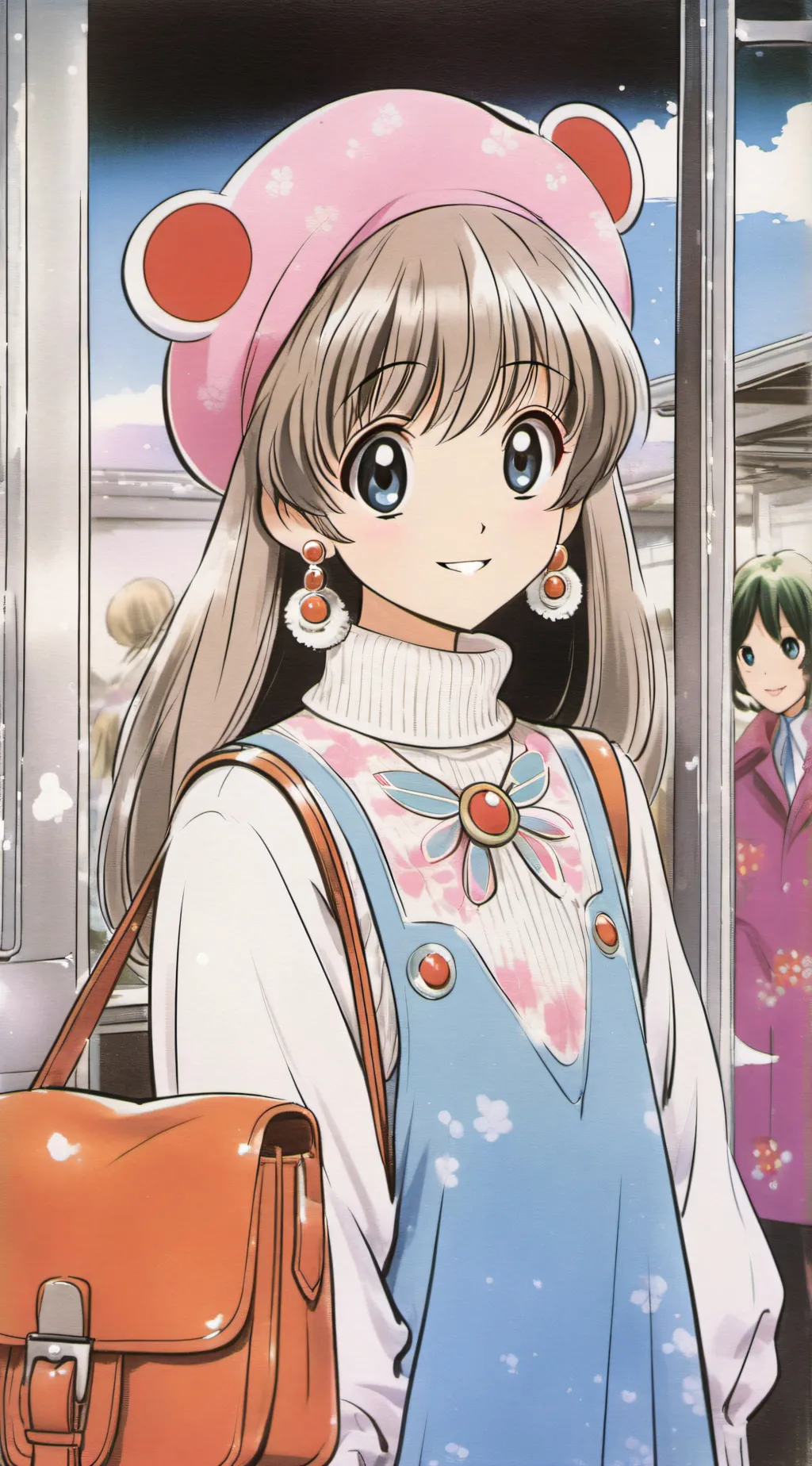 ai character: Smiling Critters  background