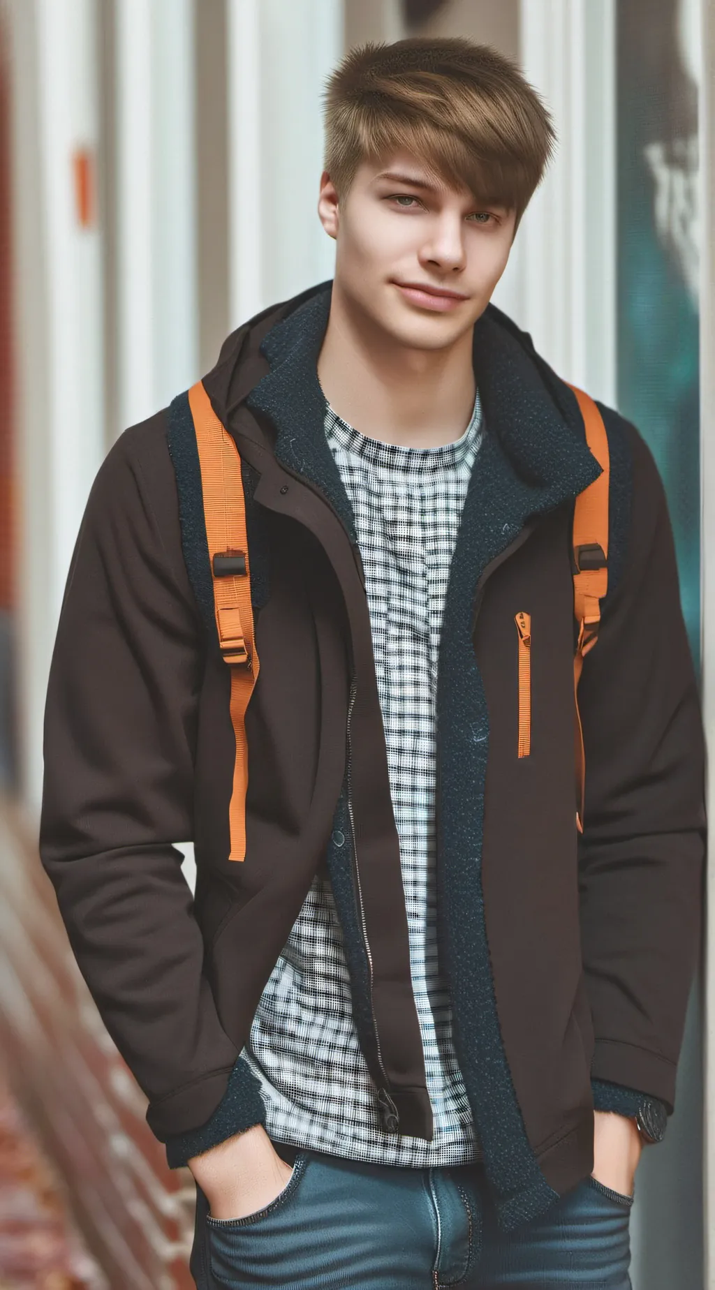 ai character: Sam and Colby background