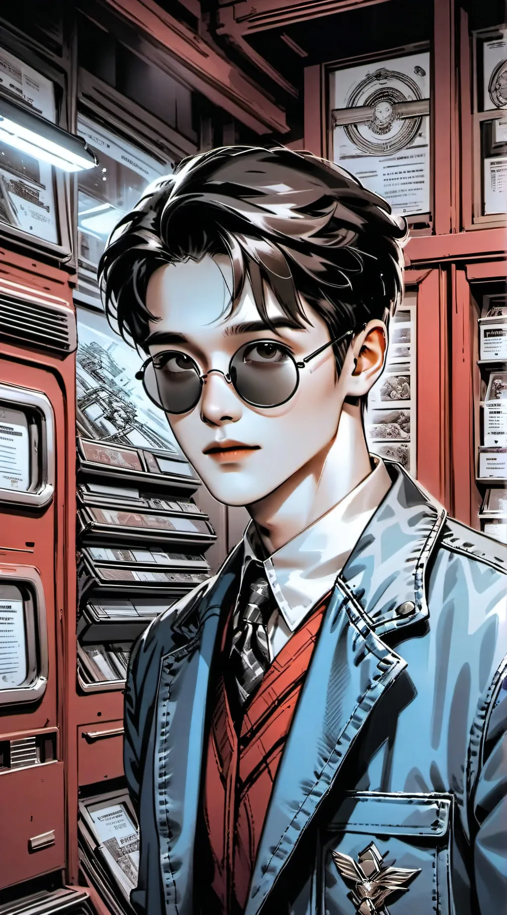 ai character: Harry Potter  background