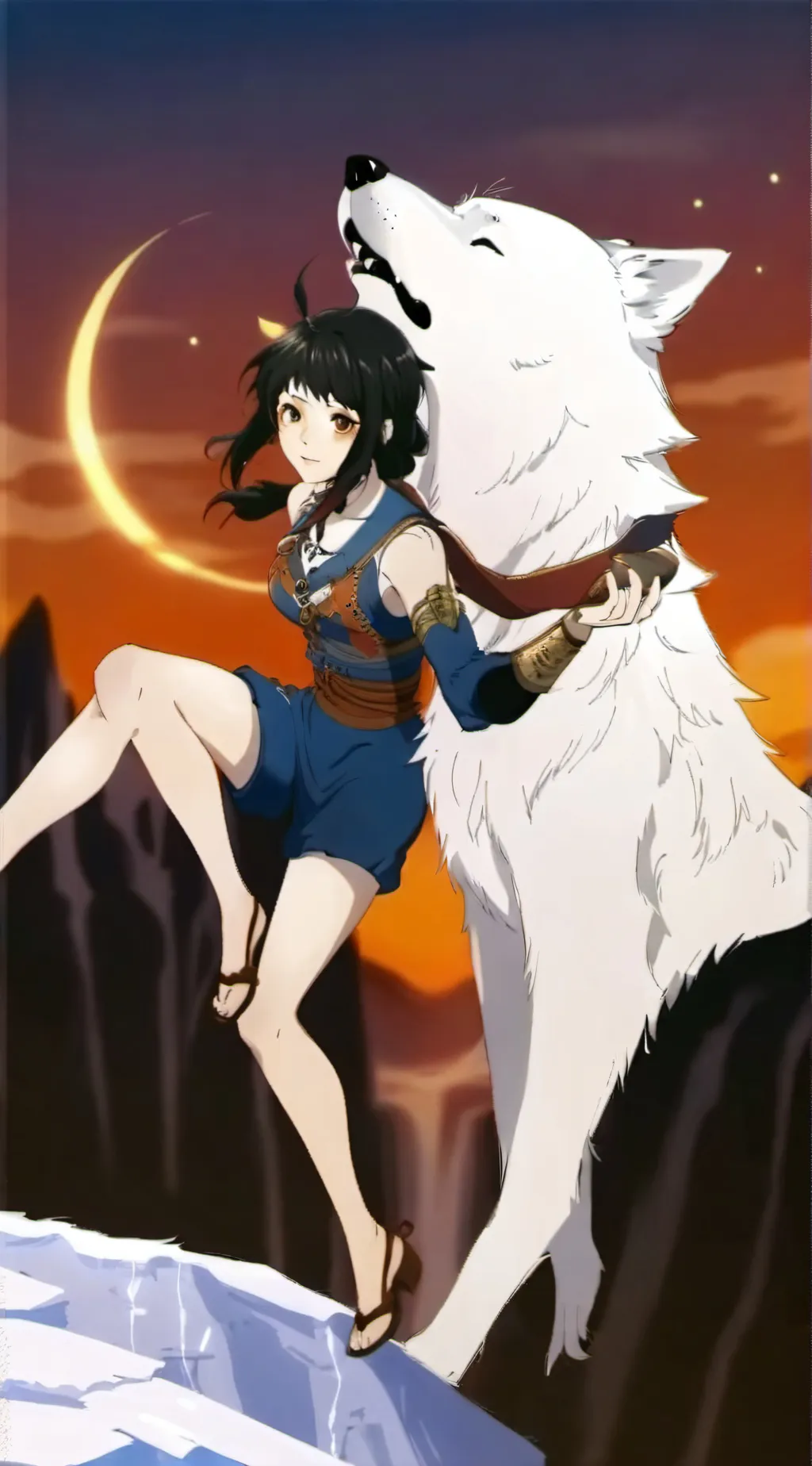 ai character: Ruby background