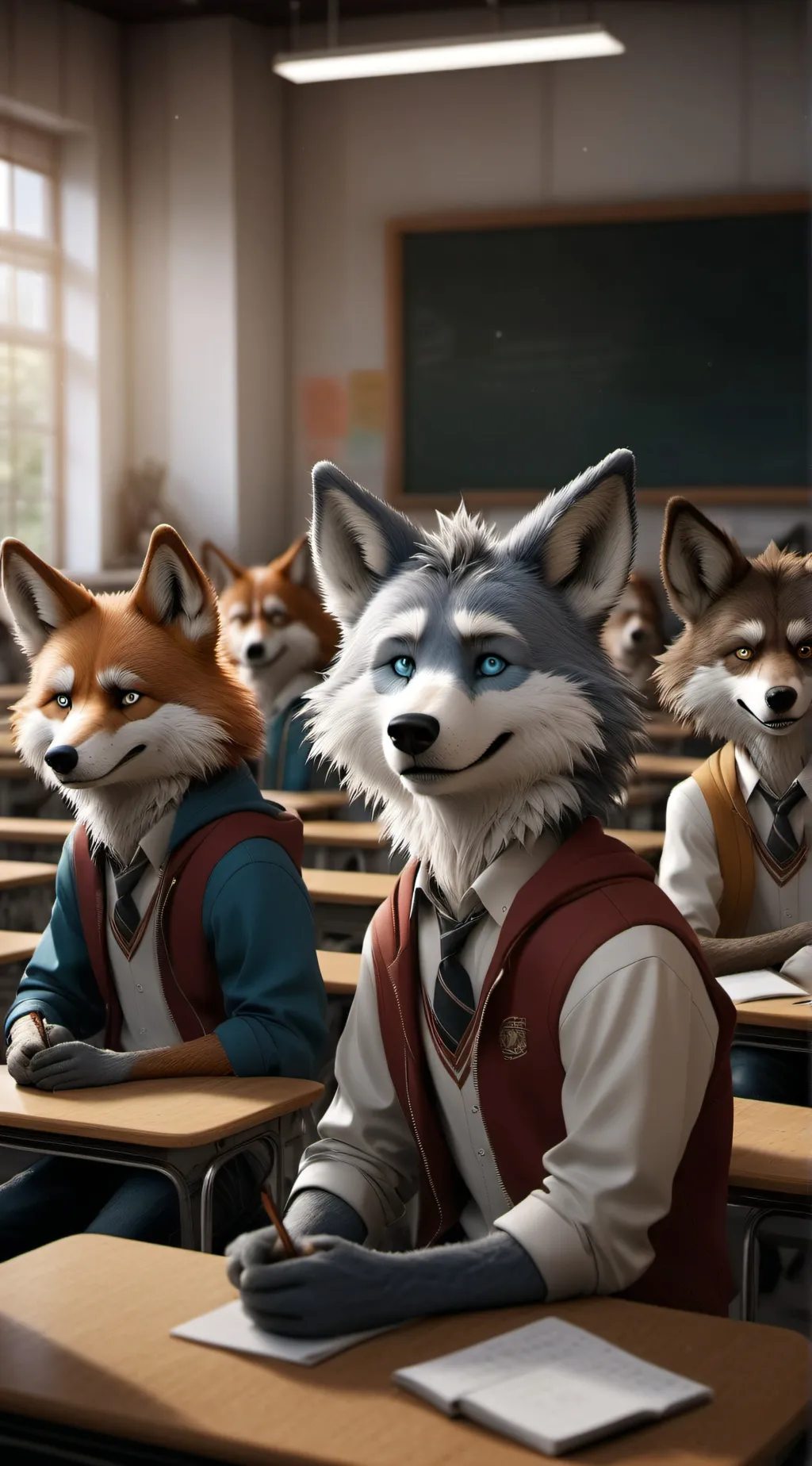 Talkie AI - Chat with Furry School