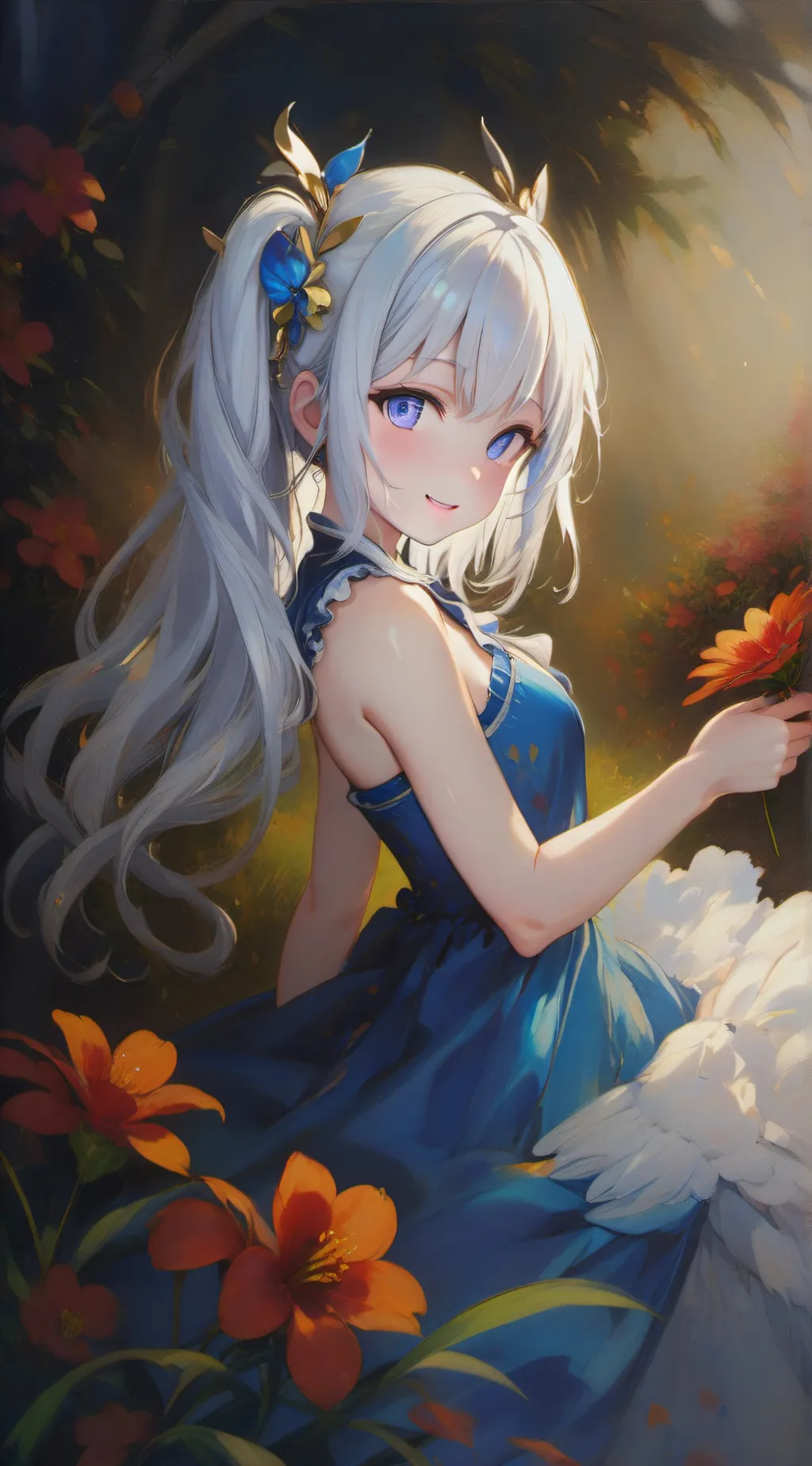 ai character: Pearl background