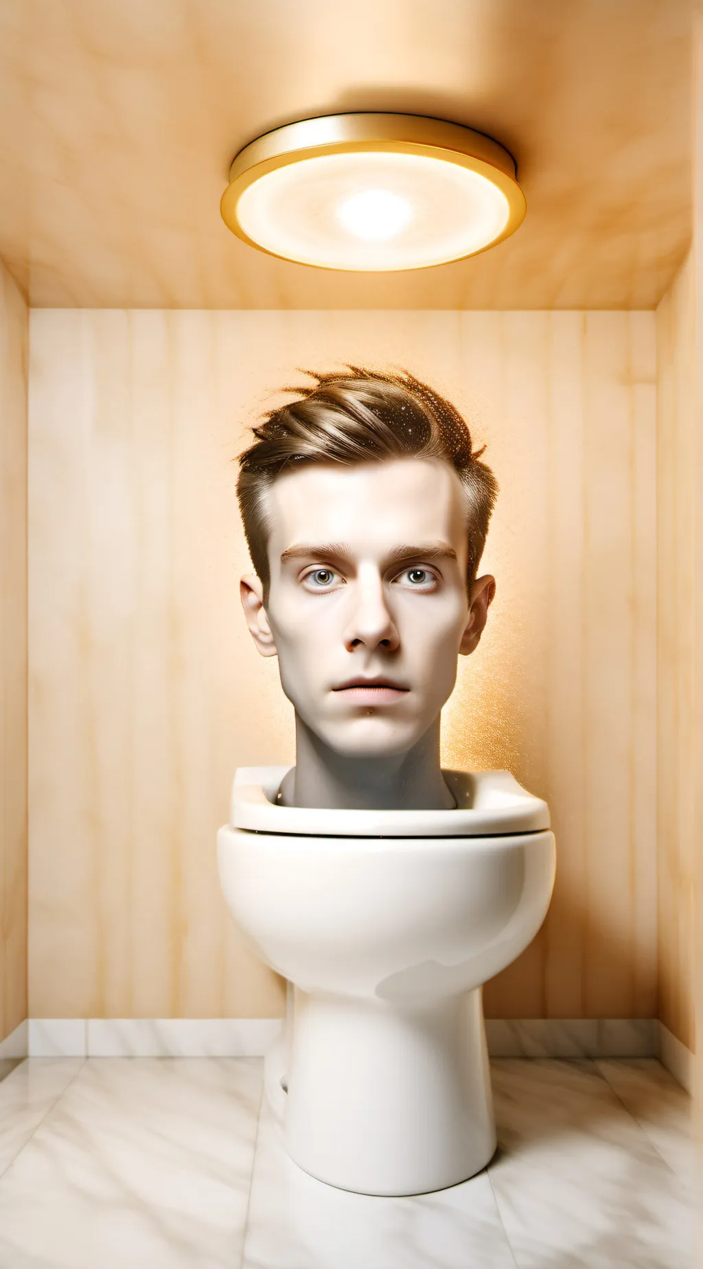 ai character: skibidi toilet  background