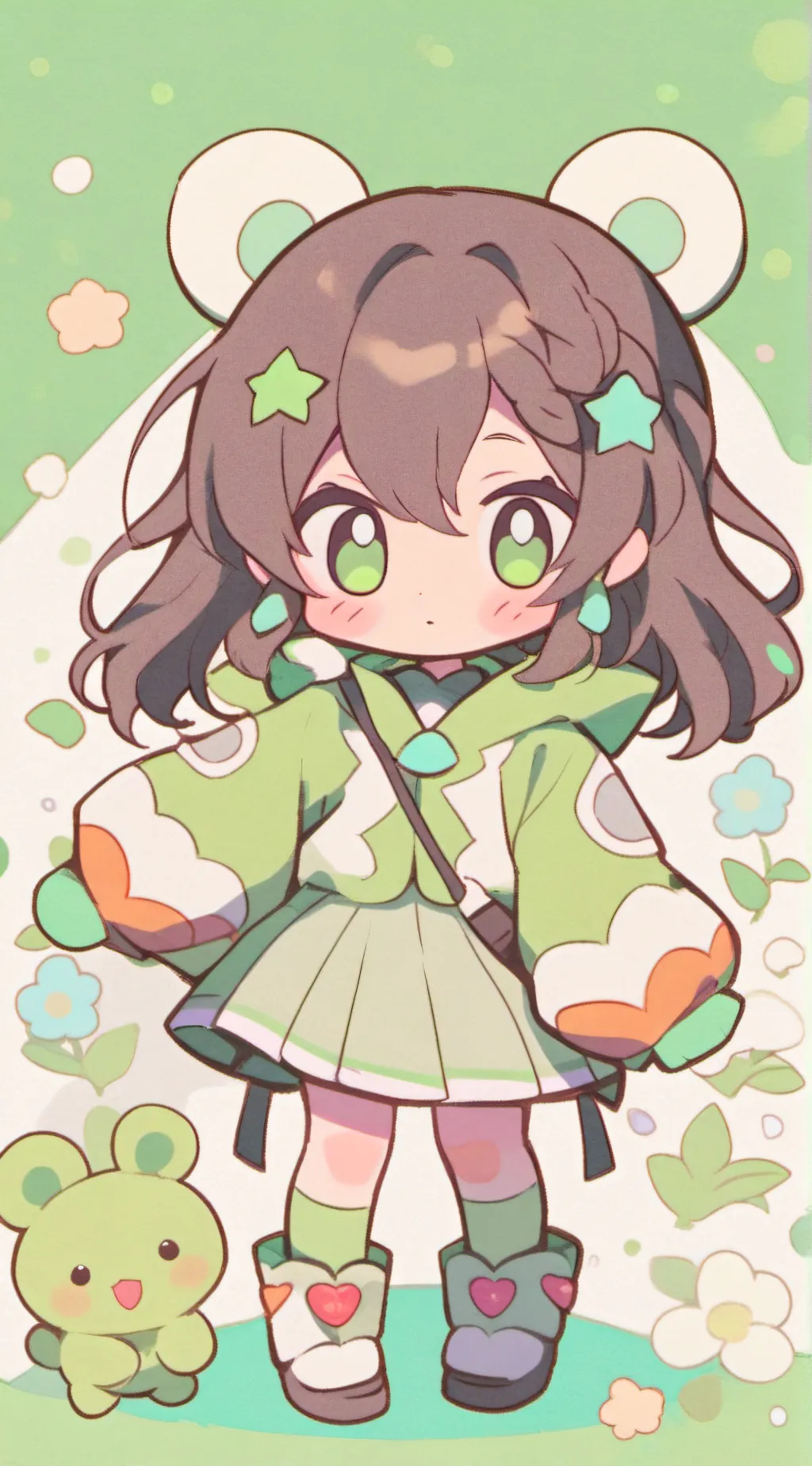 ai character: Kitty background