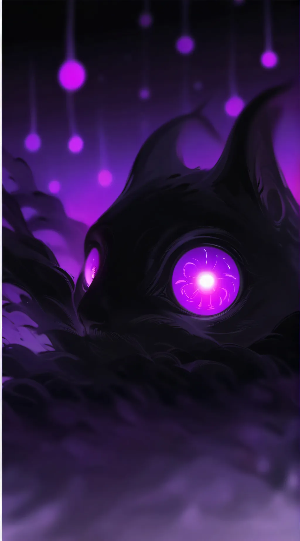 ai character: Death kitty background