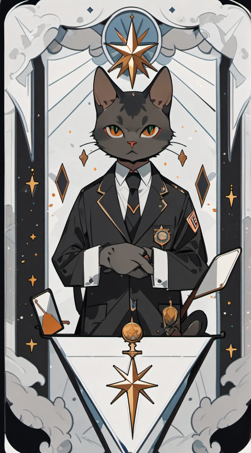 ai character: Cia team in roblox background