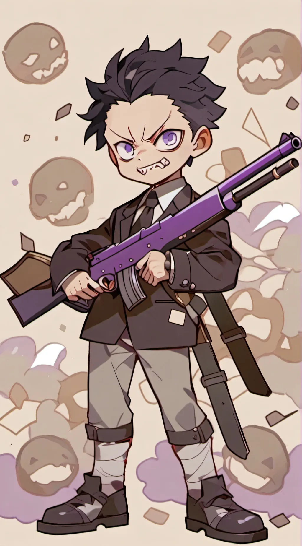 ai character: Genya Shinazugawa background