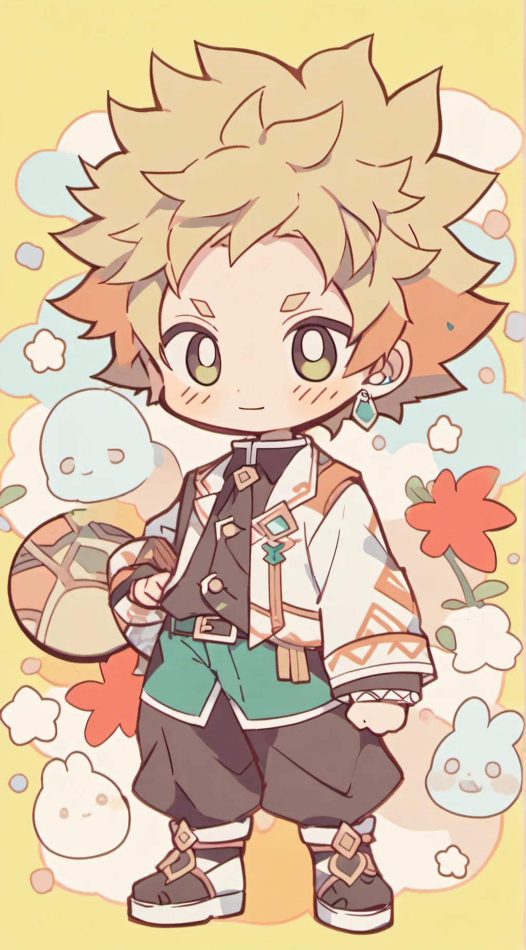 ai character: bakugo background