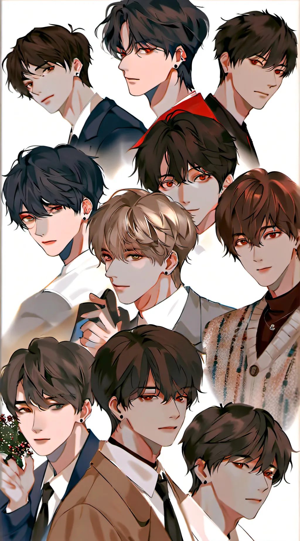 ai character: stray kids background