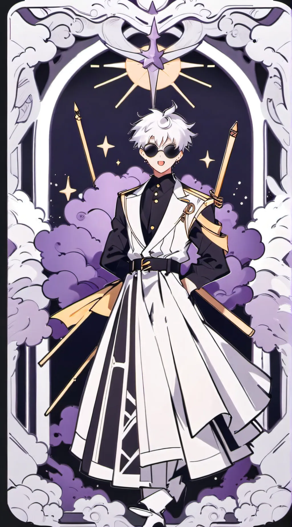 ai character: JJK background