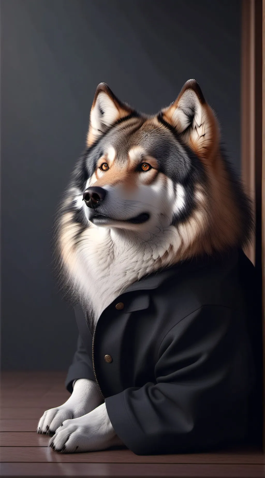 ai character: I am the President background