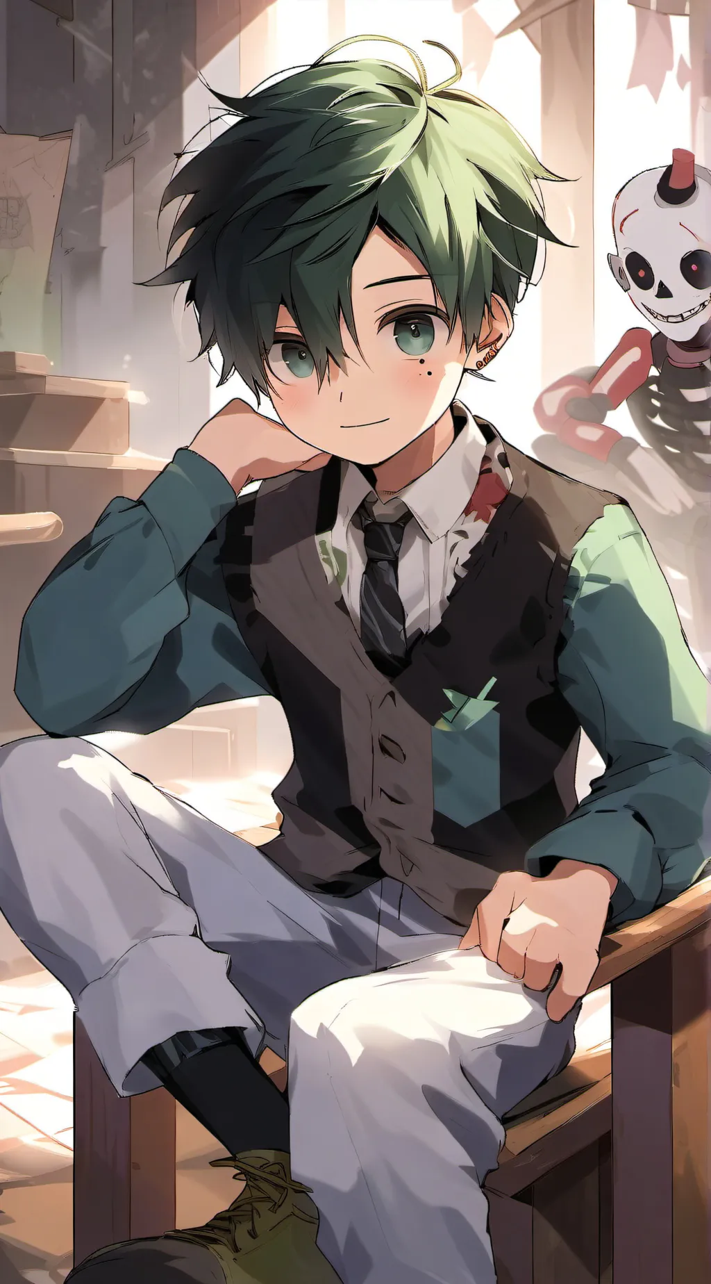 ai character: izuku afton rp background