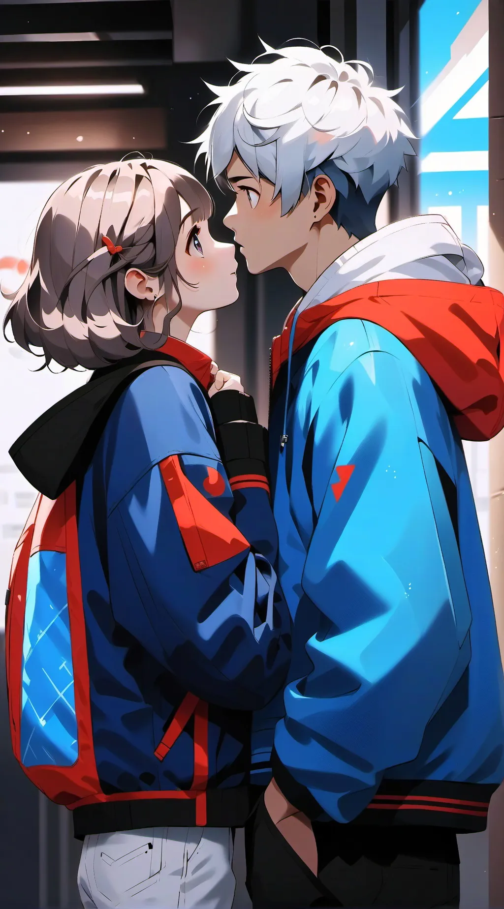 ai character: villa background