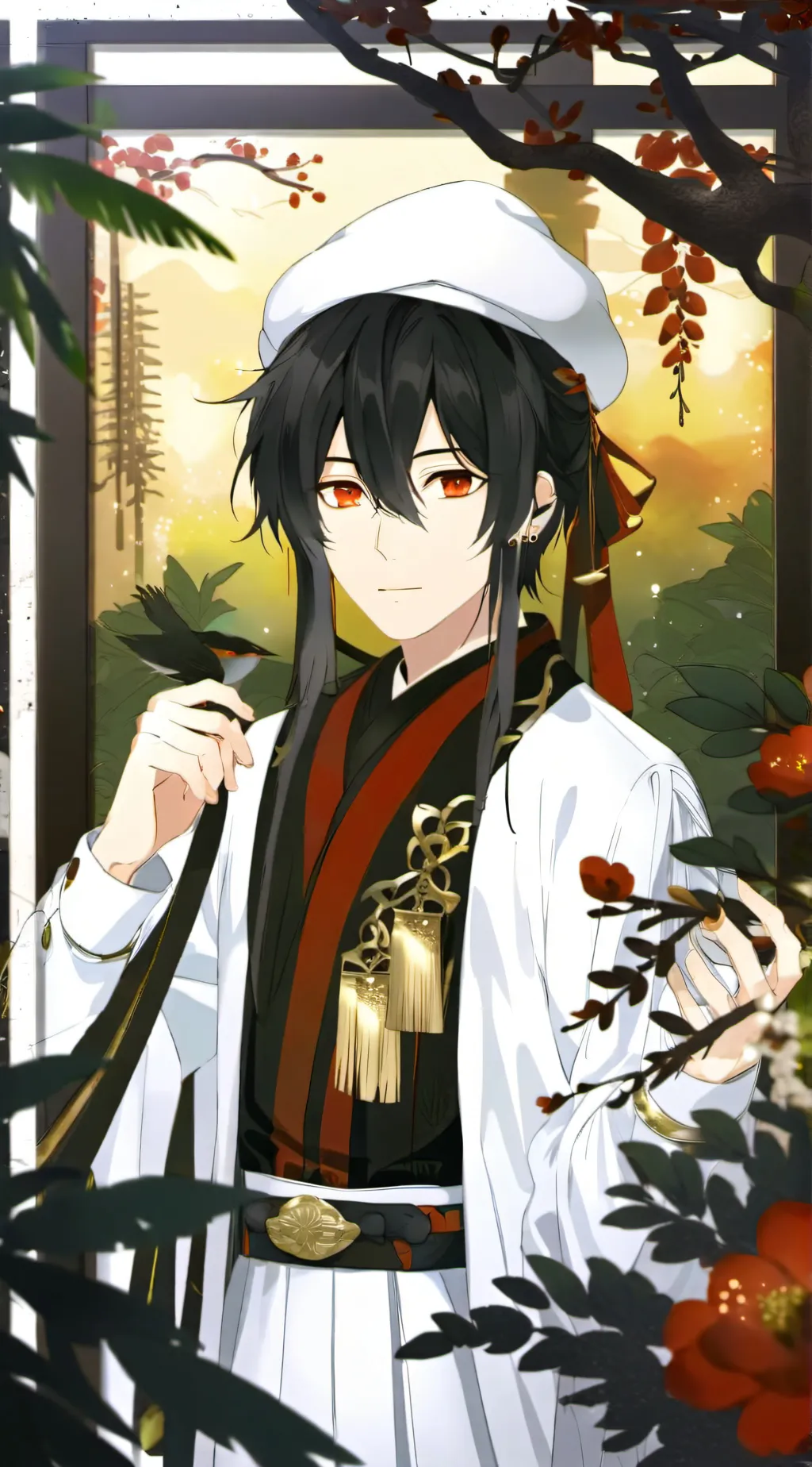 ai character: leo background