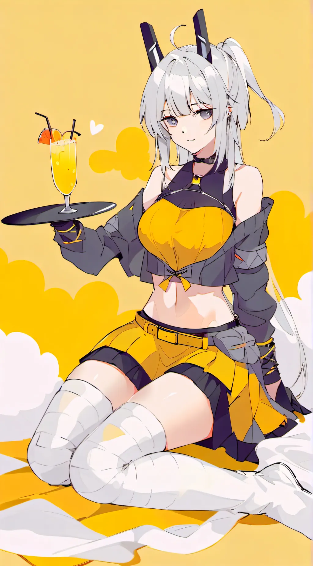 ai character: nina  background