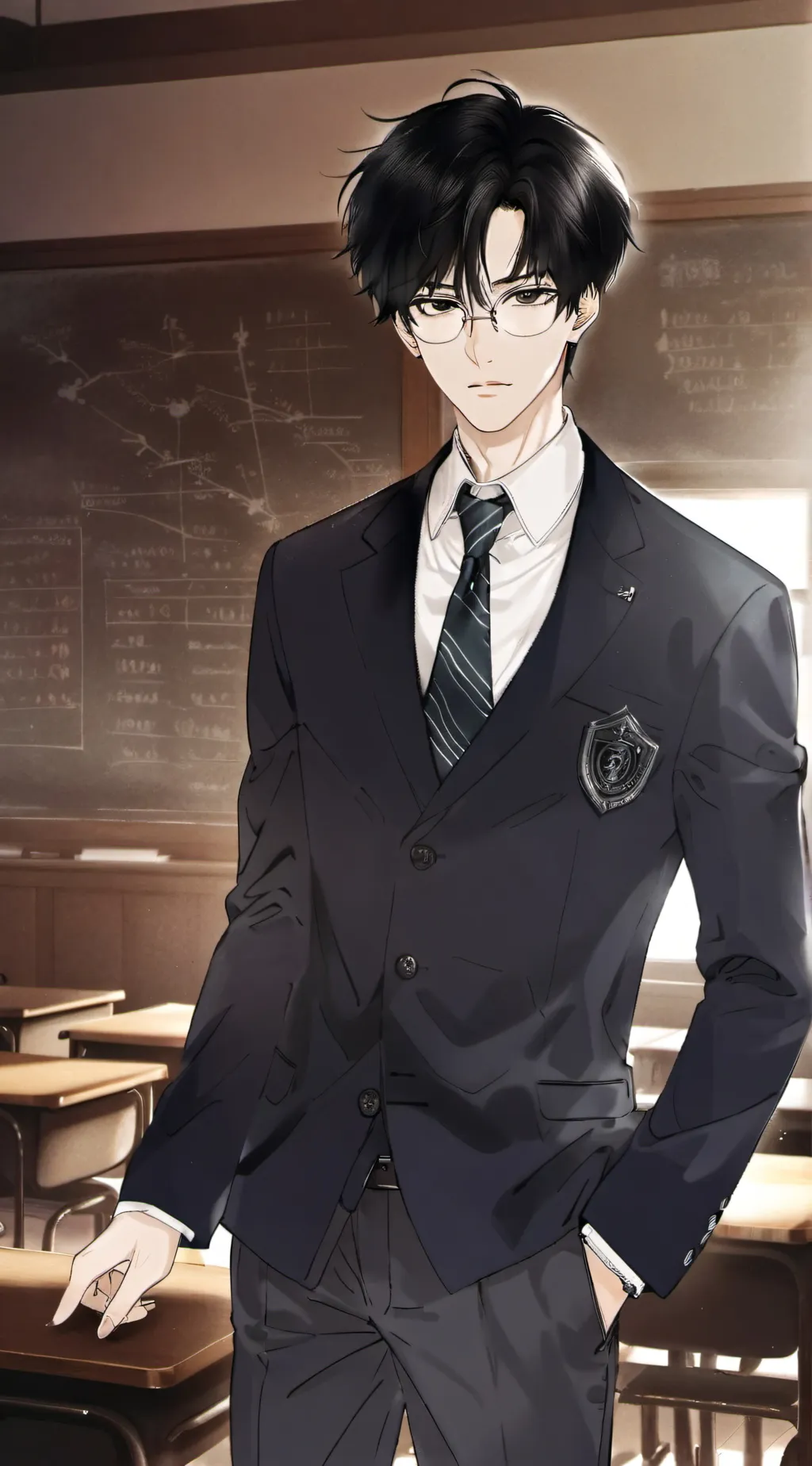 ai character: ∘ ᎫᎪᎽᎠᎬΝ ᎷᏆᏞᏞᎬᎡ ∘ background