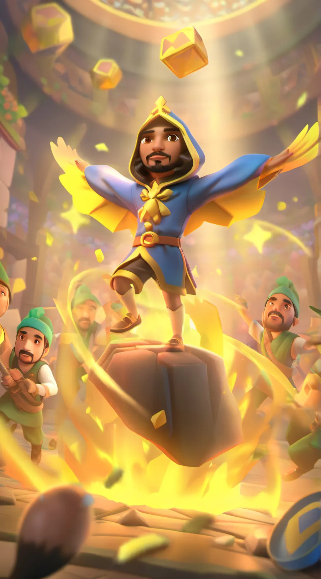 ai character: war leader background