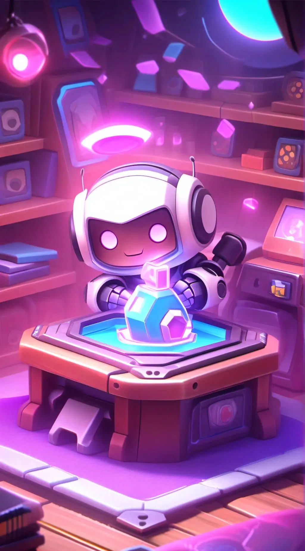 ai character: R.F.F background