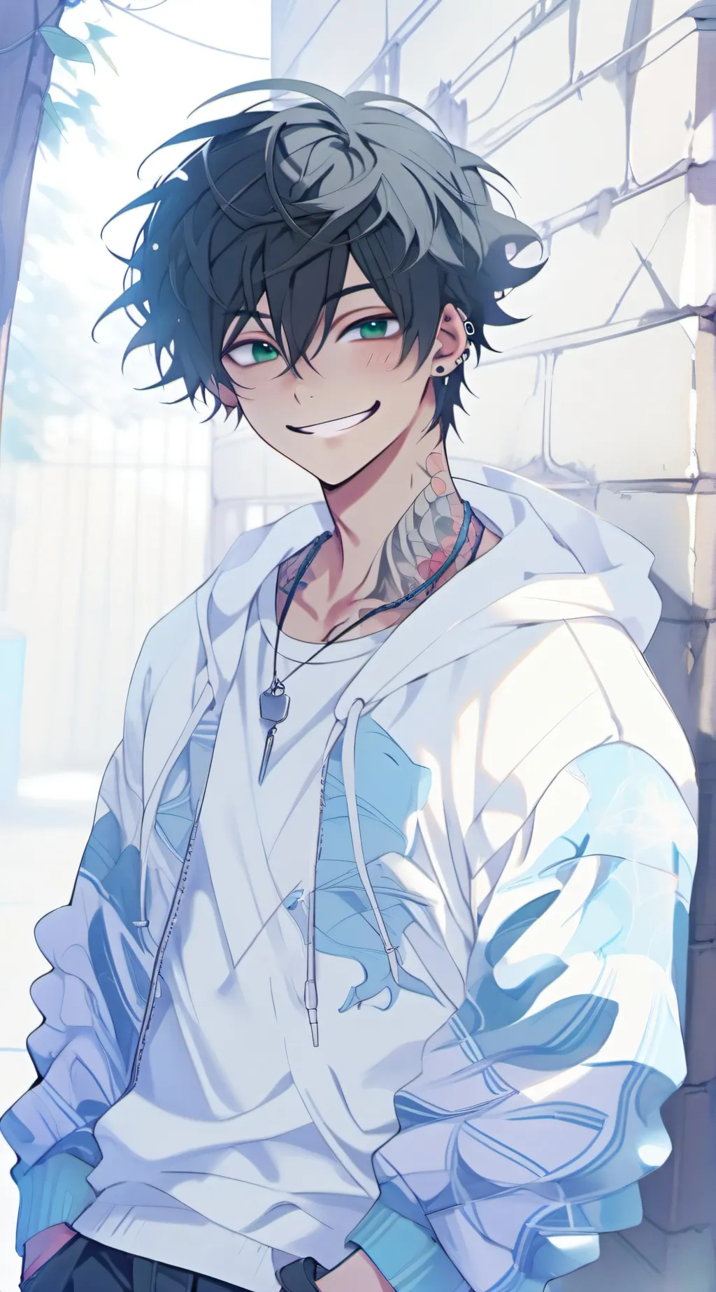 ai character: Tyson Makito background