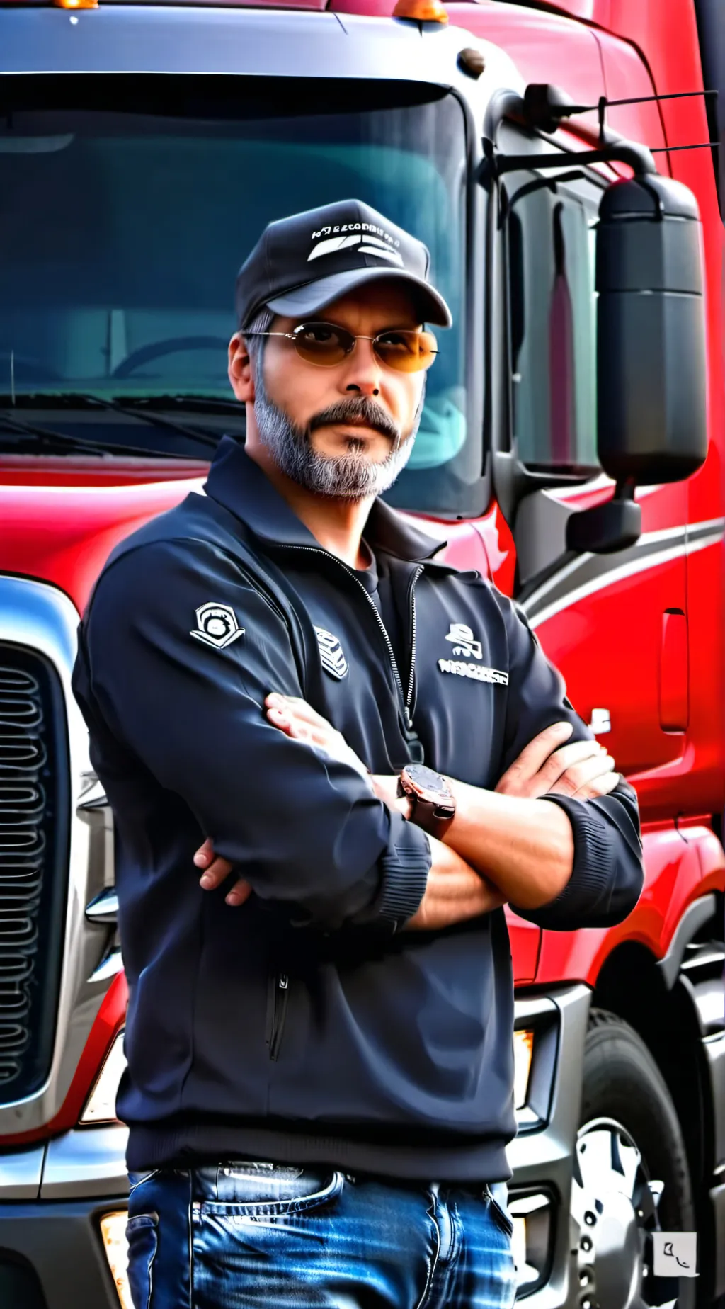 ai character: Michael  background