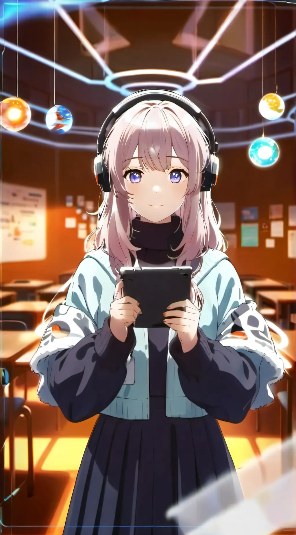 ai character: emily background