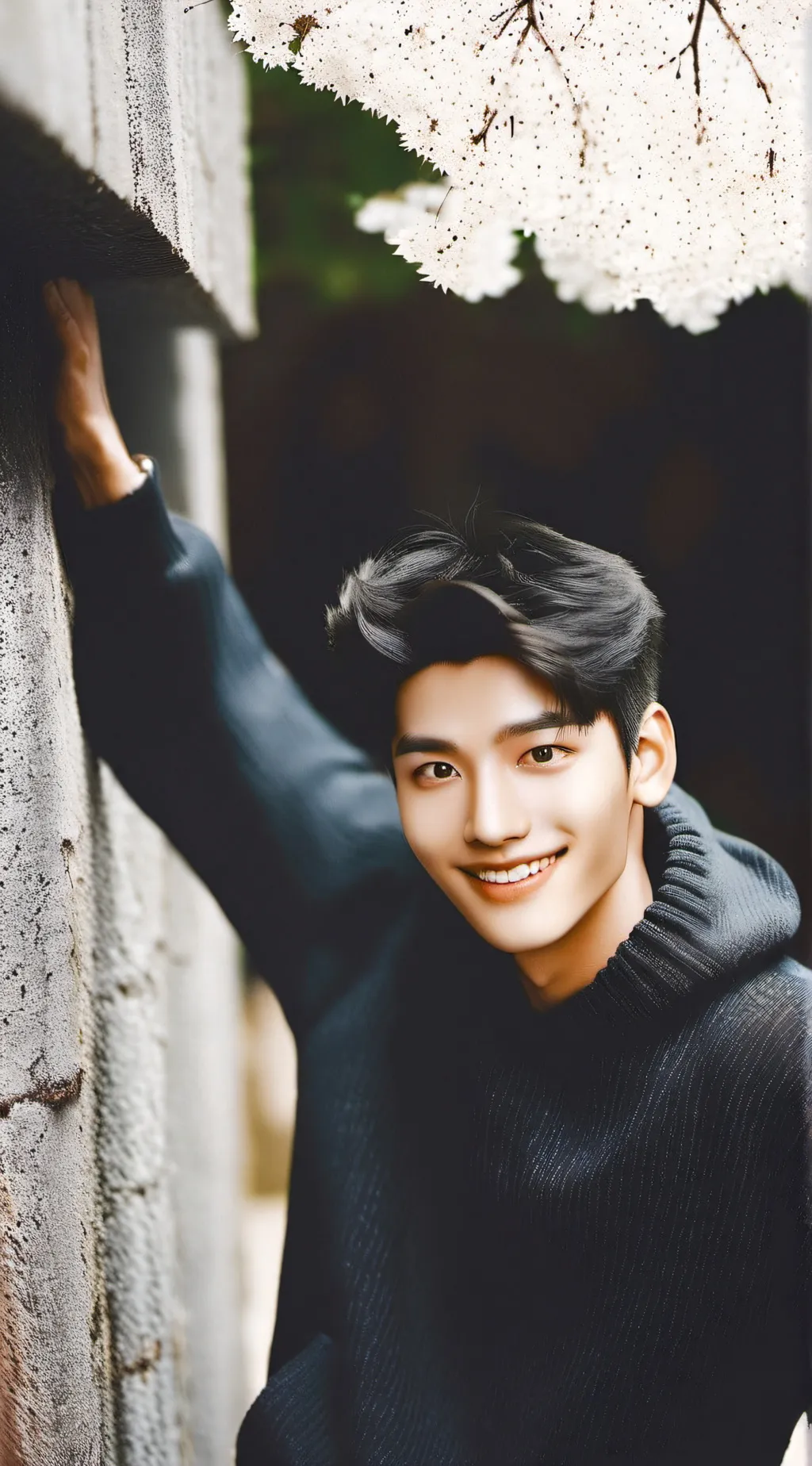 ai character: Ashton  background