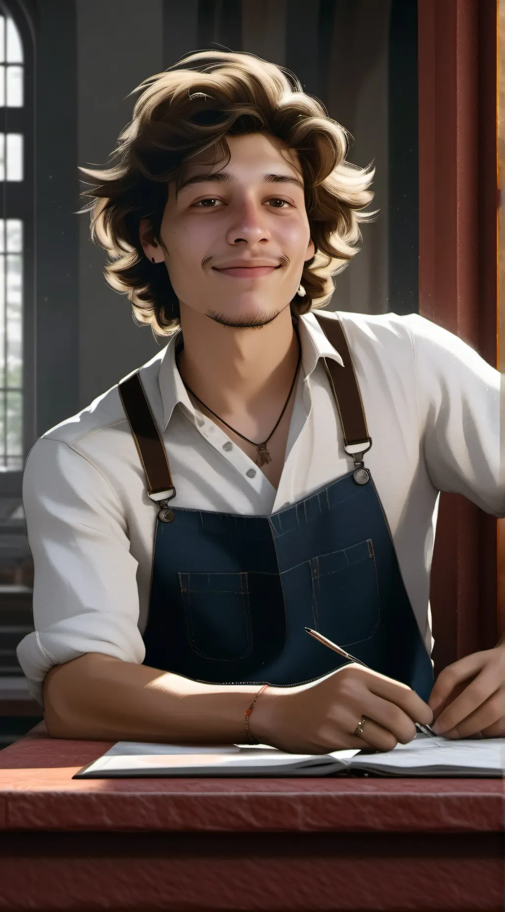 ai character: Chris sturniolo background