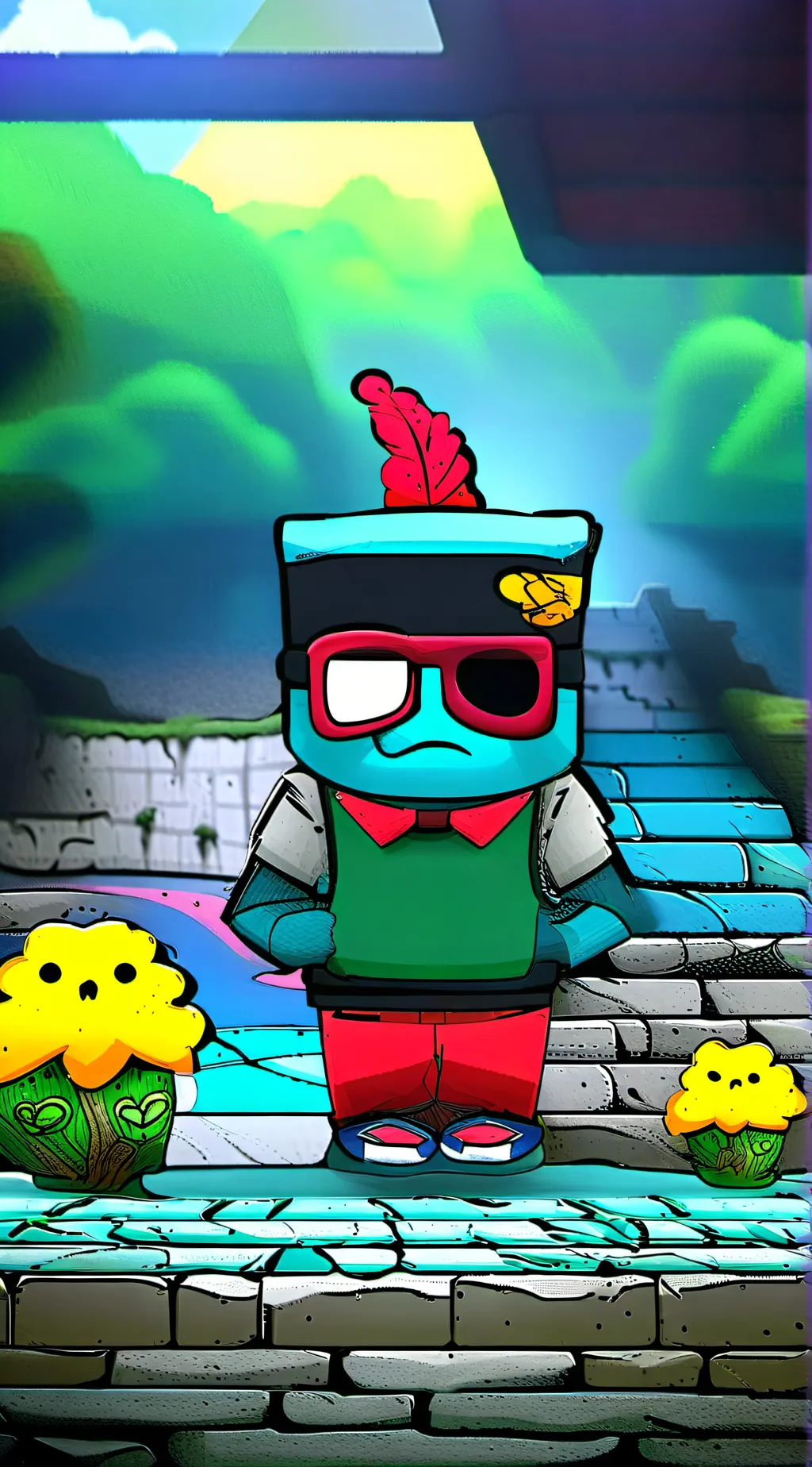 ai character: Gerry background