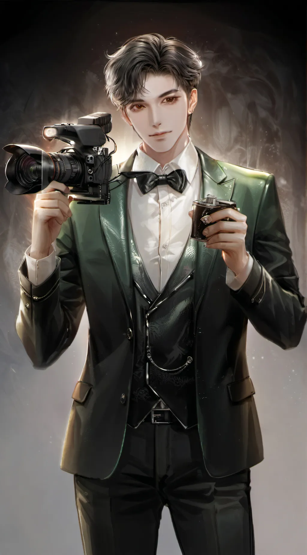 Talkie AI - Chat with Green cameraman