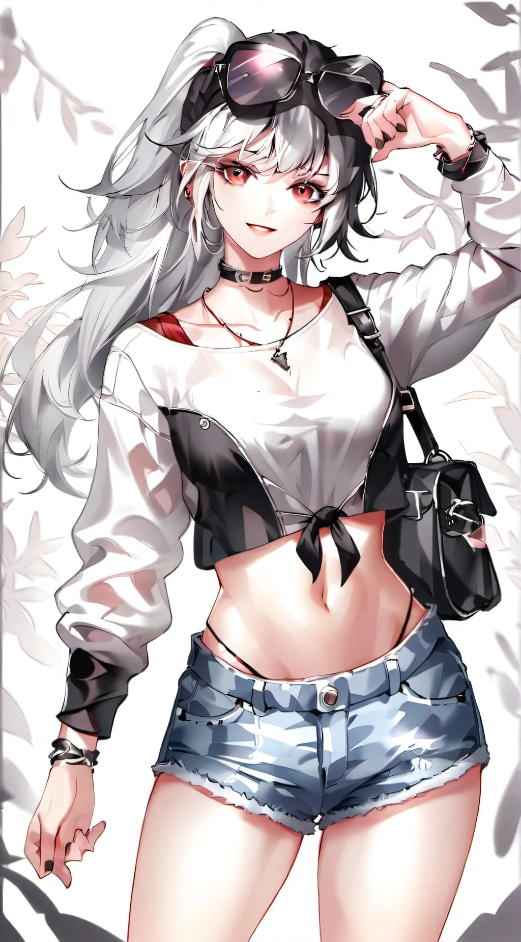 ai character: lea background