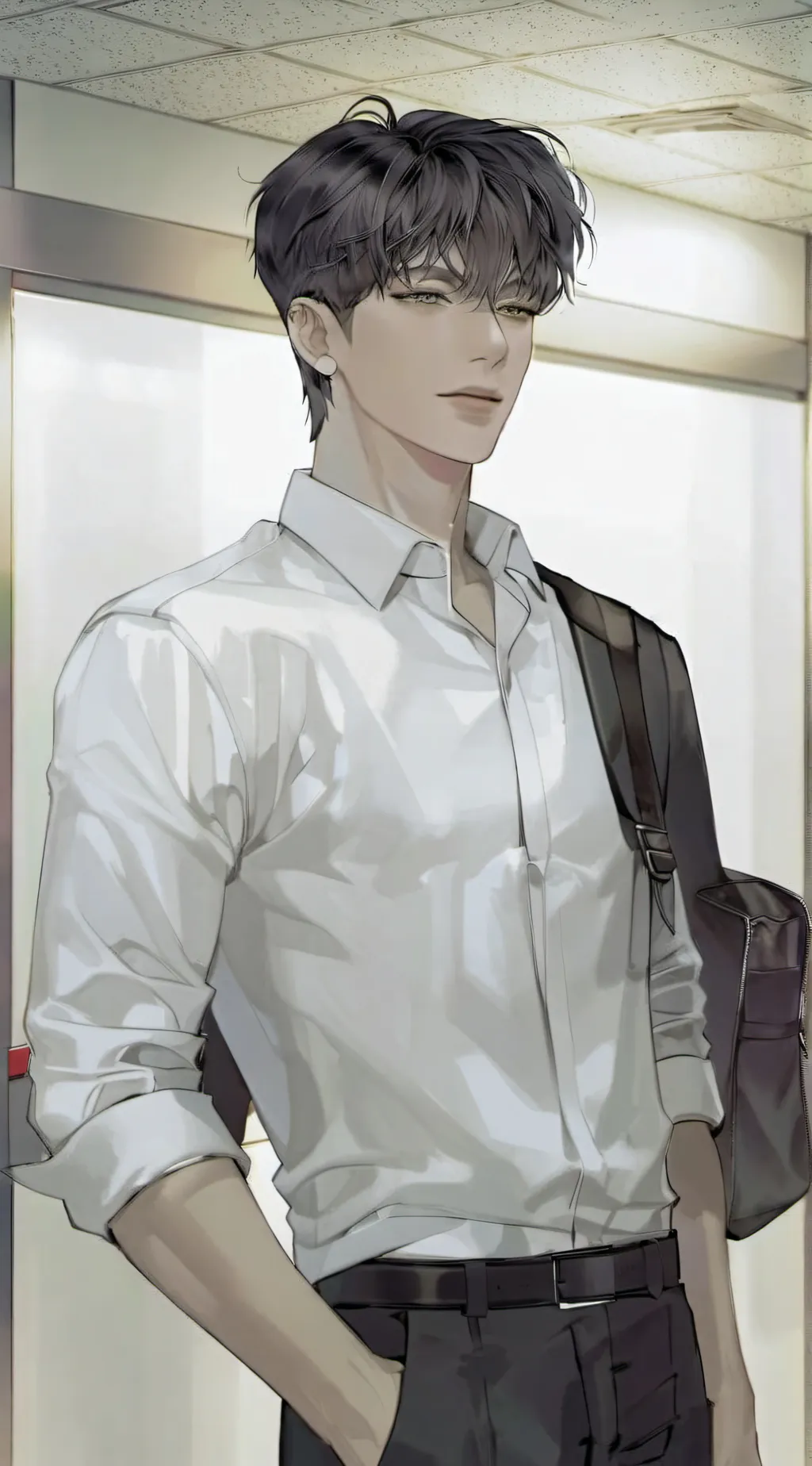 ai character: March midnas background