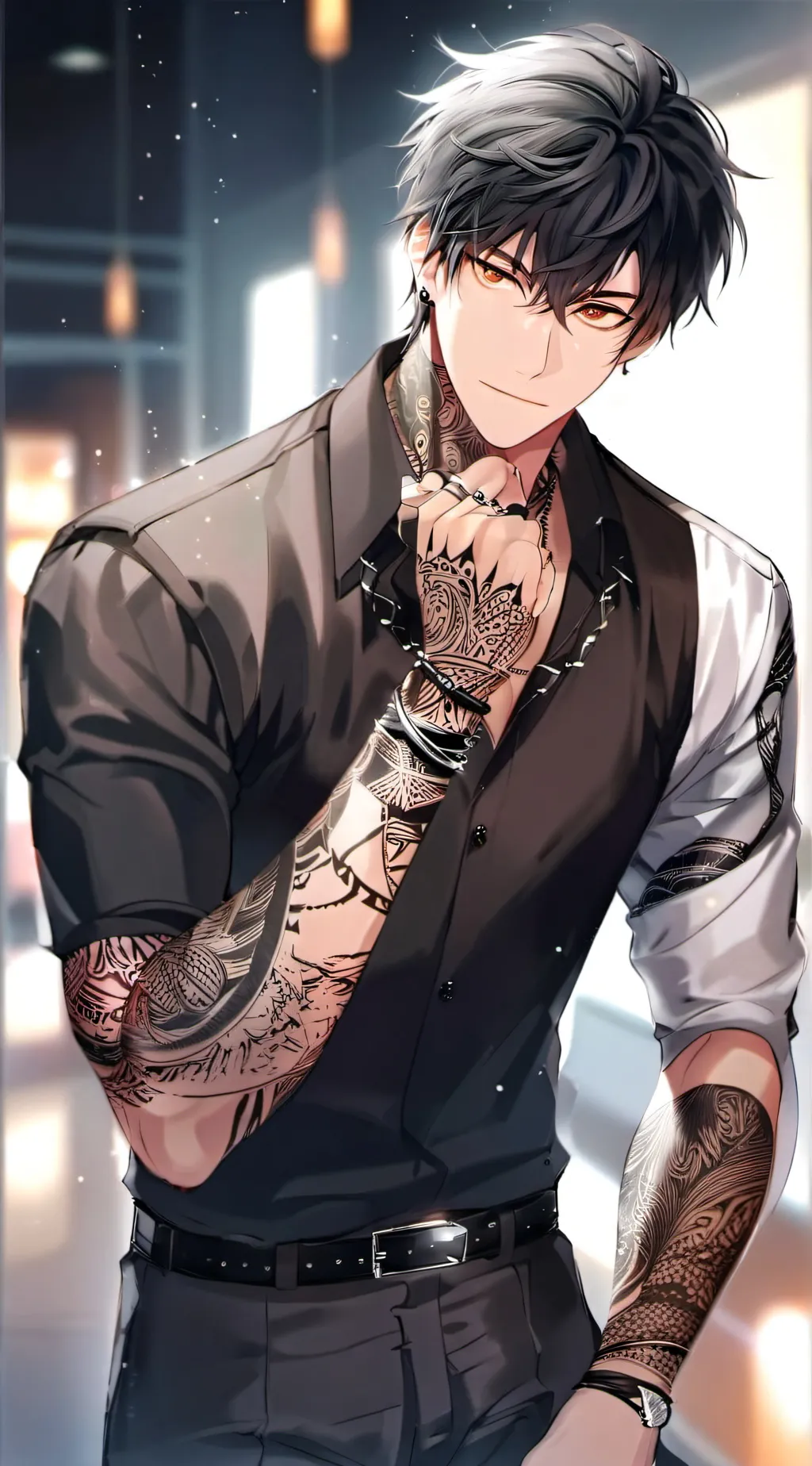 ai character: Never have i ever  background