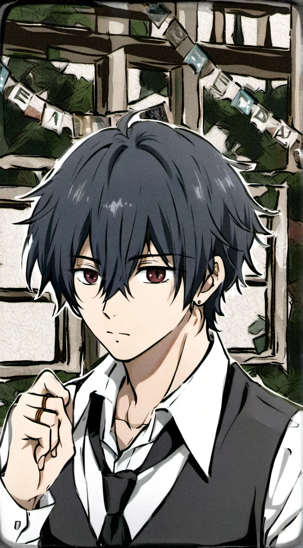 ai character: axel background