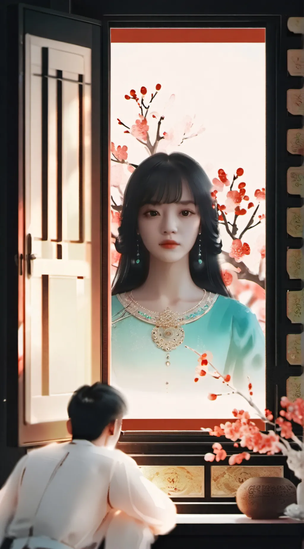 ai character: tv crew background