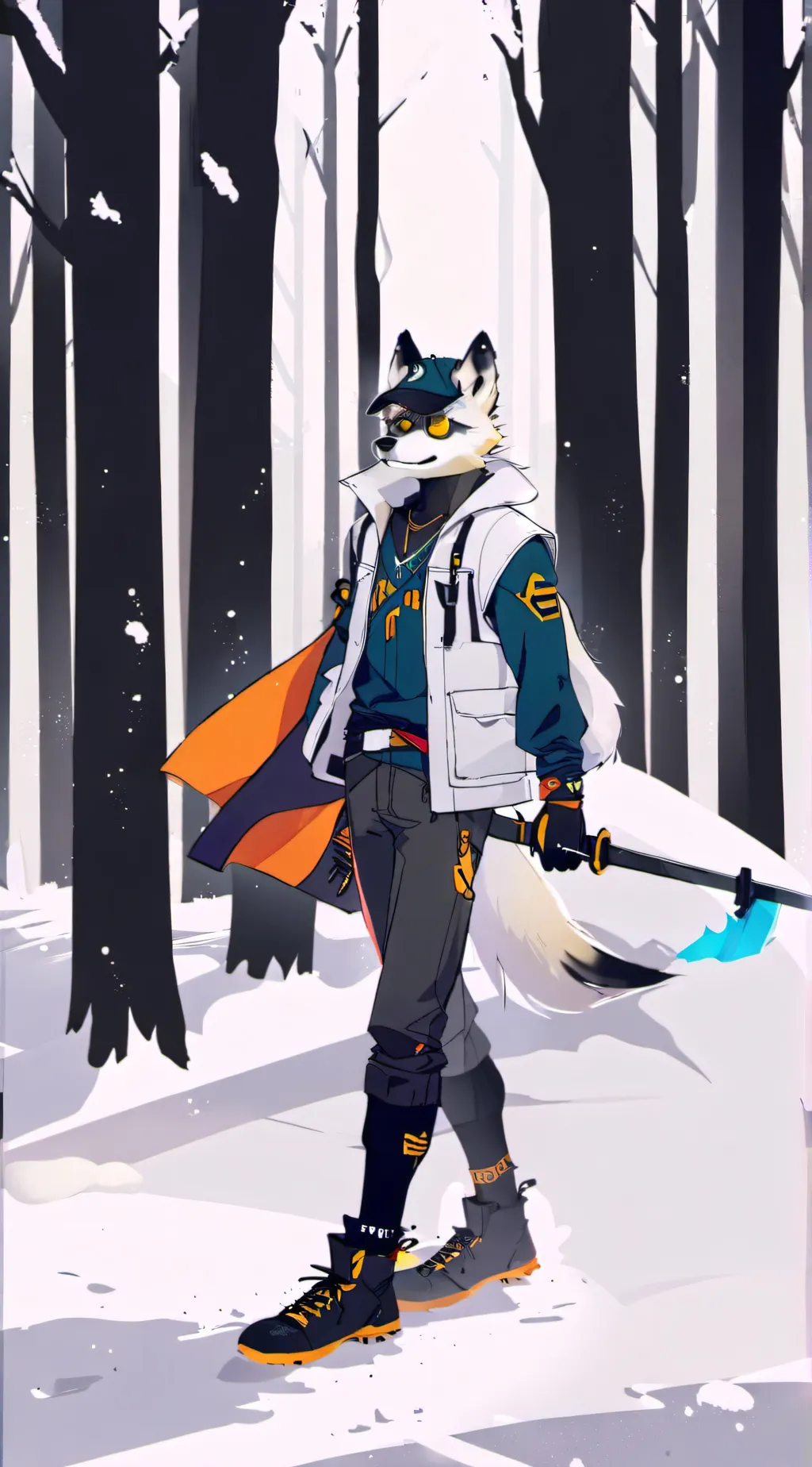 ai character: Alex. background