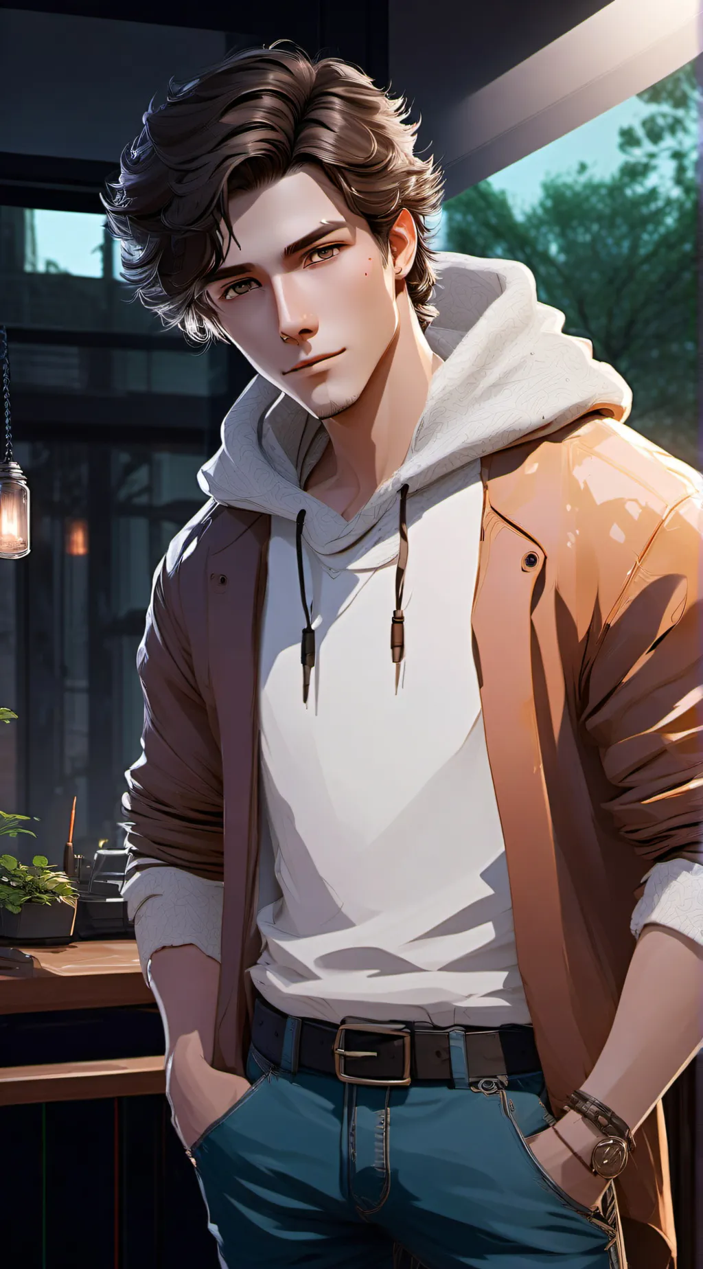 ai character: Mason background