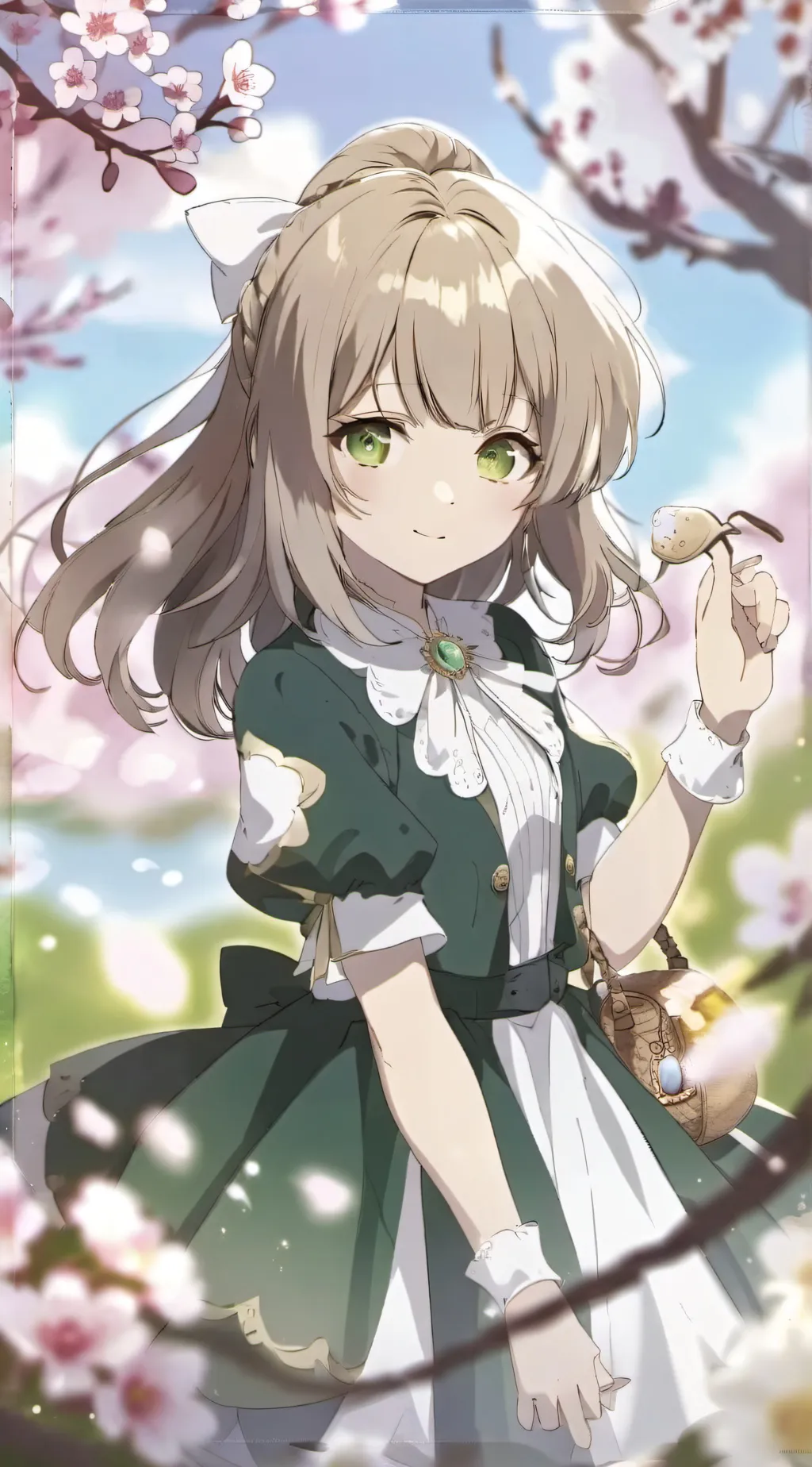 ai character: Lilly background