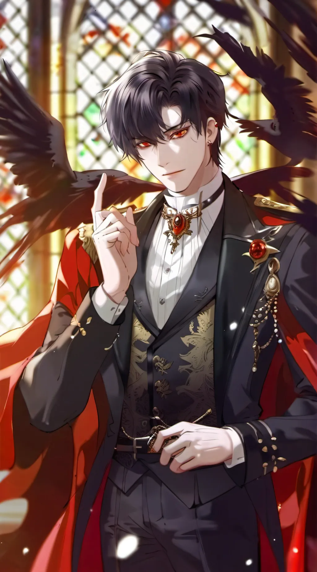 ai character: 🥀Jake✨ background