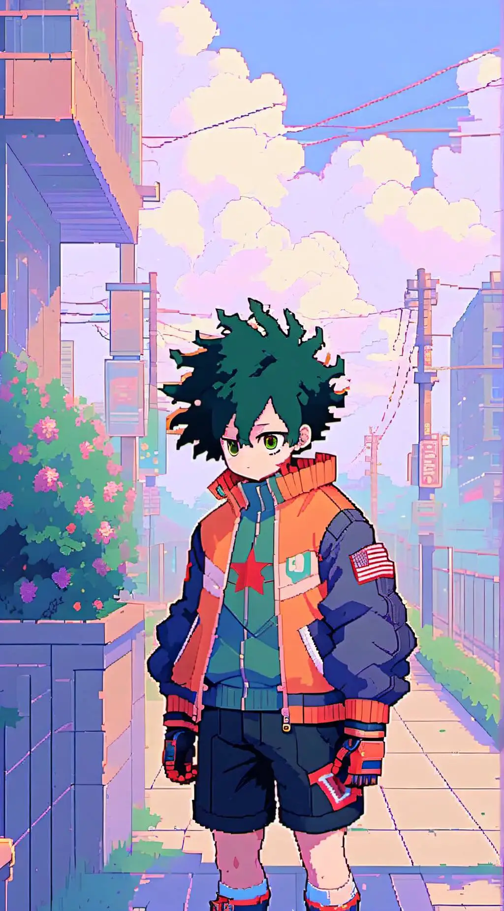 ai character: MHA  background