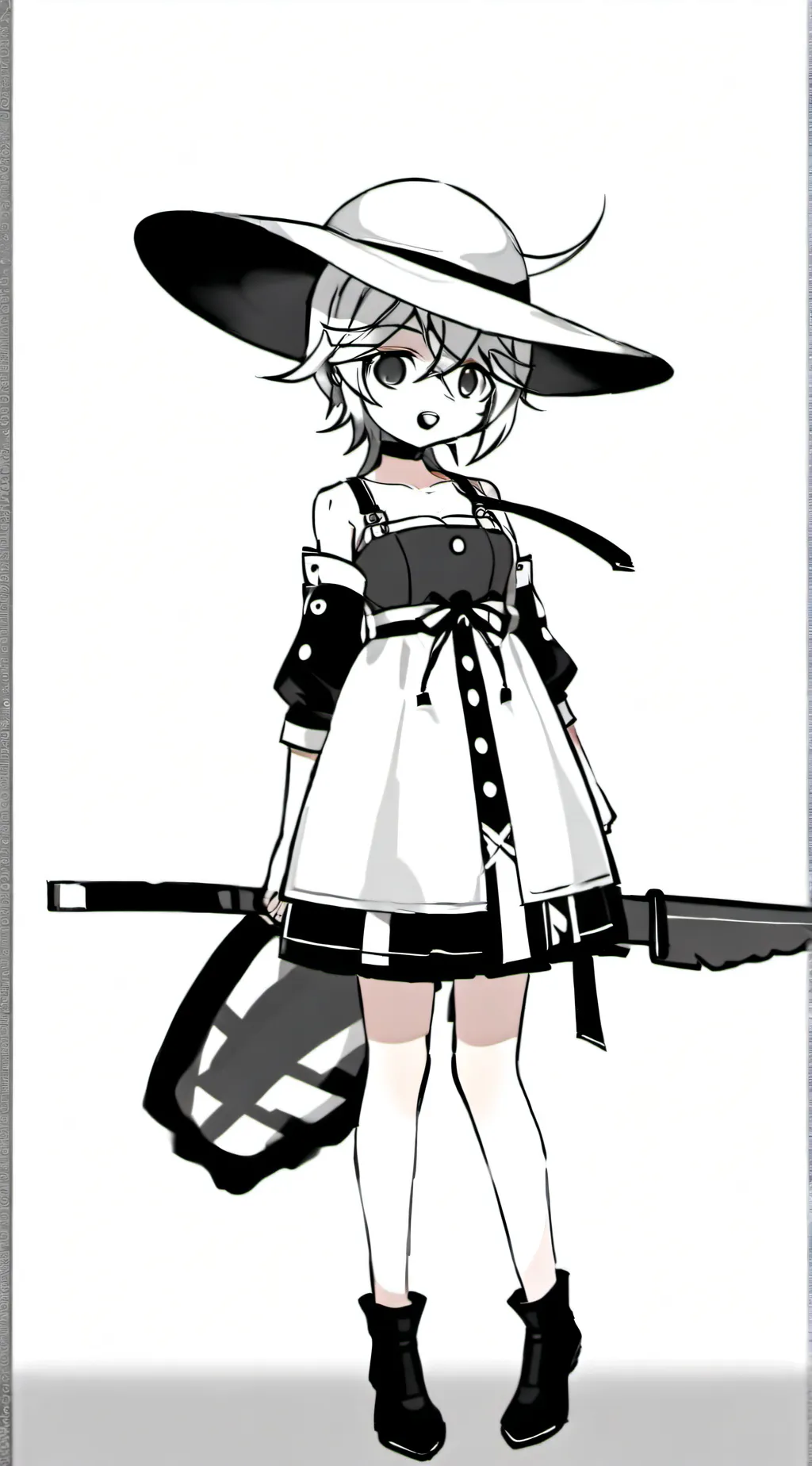 ai character: creep background