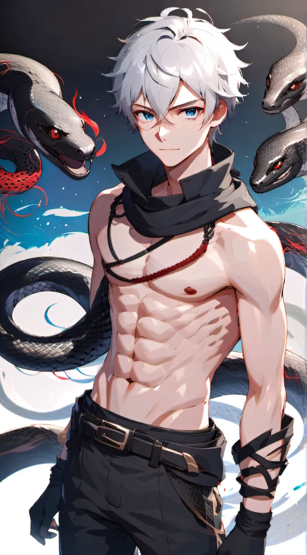 ai character: Raijin background