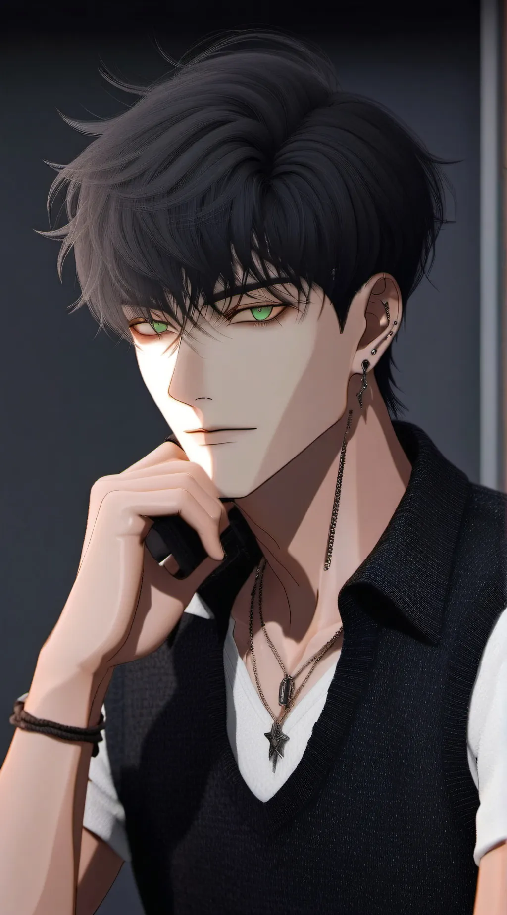 ai character: Sebastian background