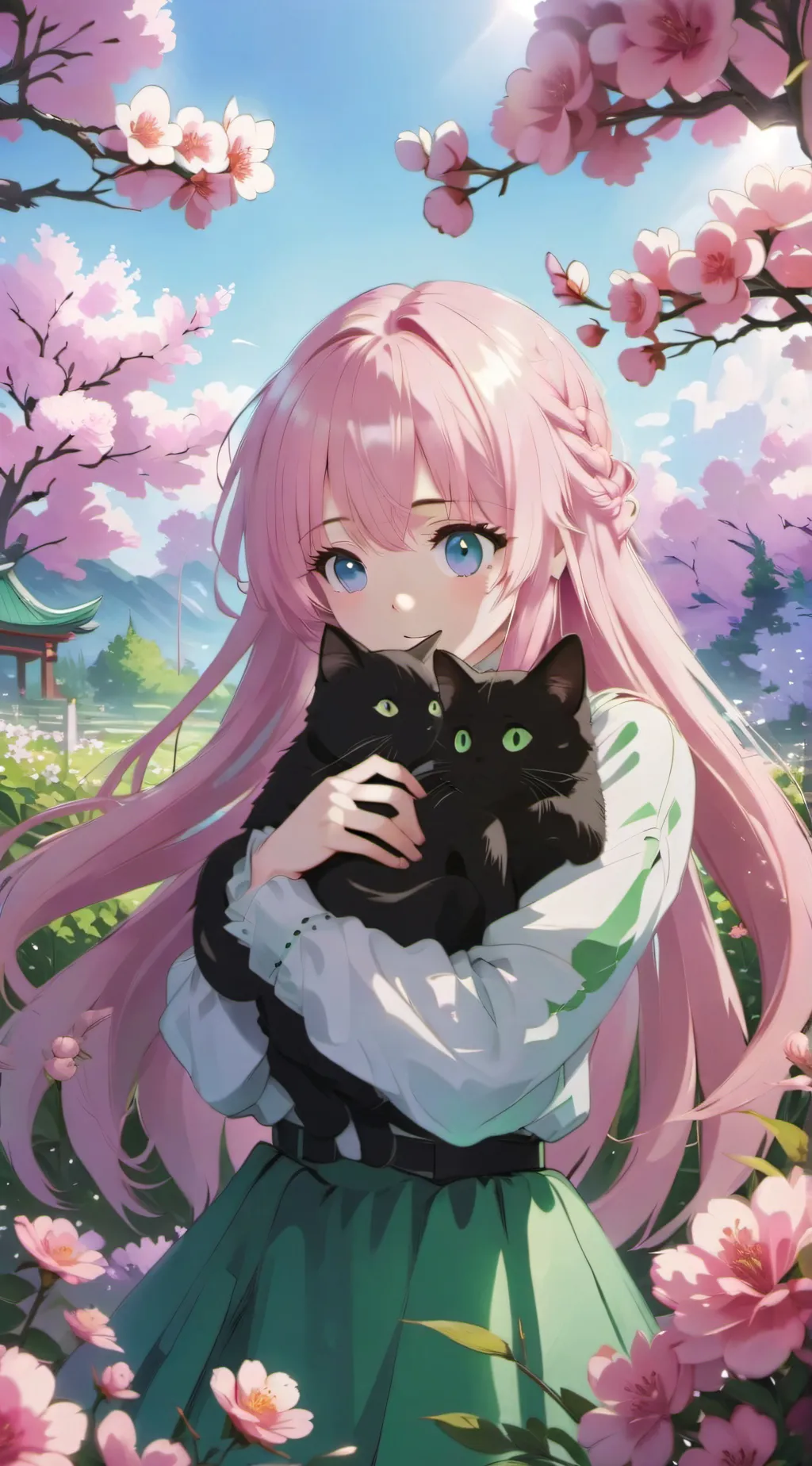 ai character: Aria background