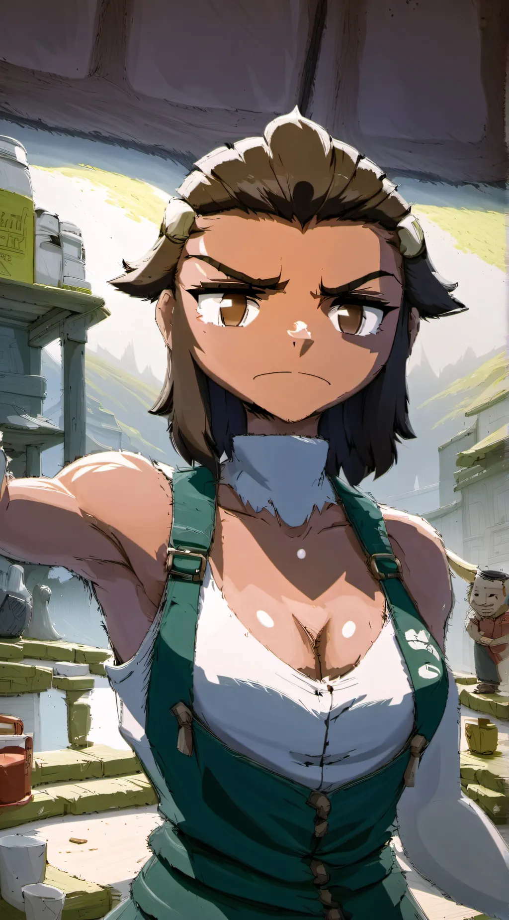 ai character: Kayla ￼ background