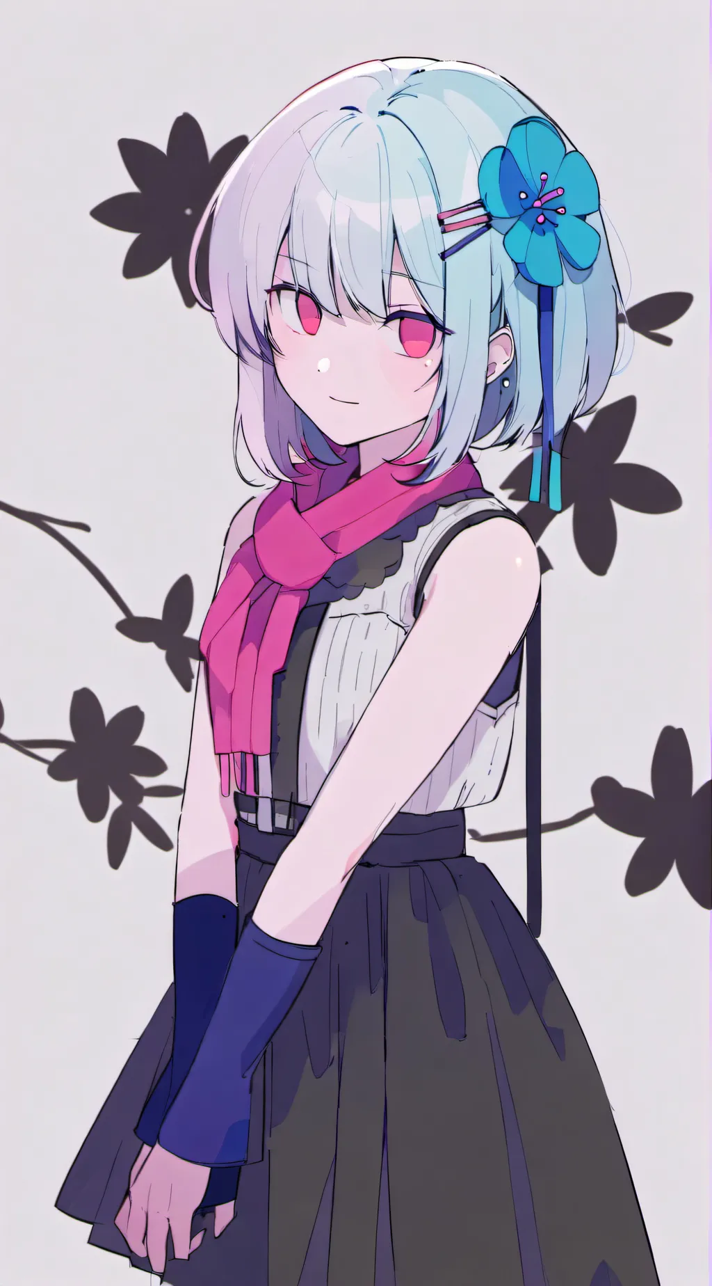 ai character: Crystal  background